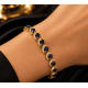 Pre Owned 18ct Sapphire and Diamond Bracelet ZC181